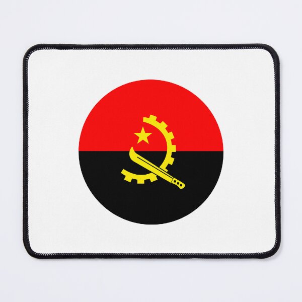 Item preview, Angola Circle Flag AO designed and sold by shitpostee.