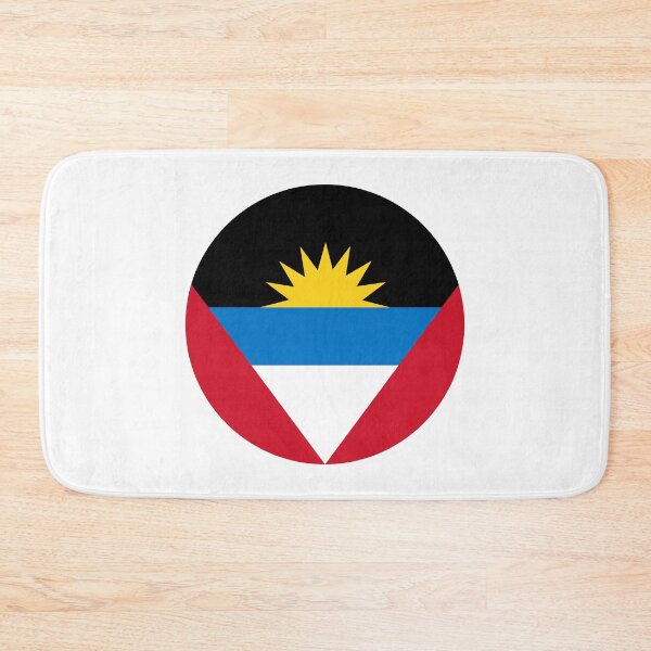 Item preview, Antigua And Barbuda Circle Flag AG designed and sold by shitpostee.