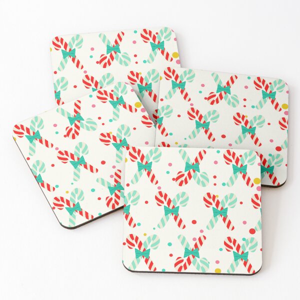 Item preview, Christmas Candy Canes with Bows designed and sold by Little Wimbly.