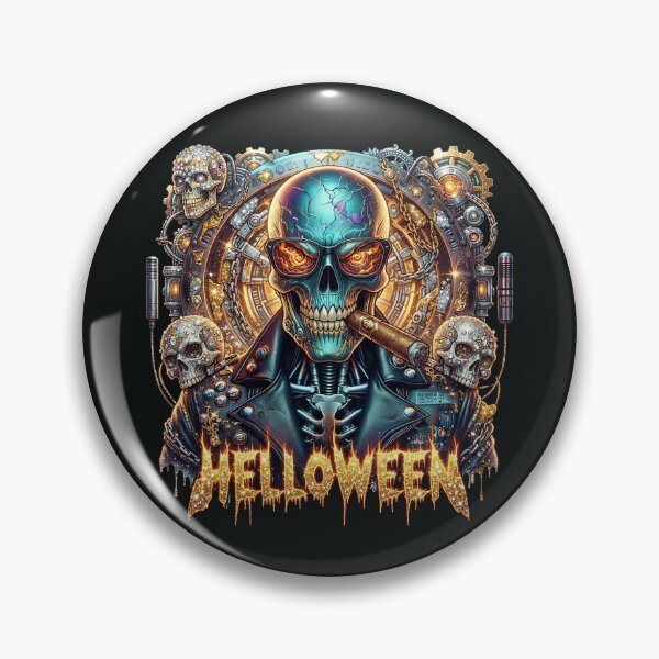 Item preview, Halloween Cyber Blue Skull Cigar Glasses designed and sold by Voodoo Store Paranormal Collections.