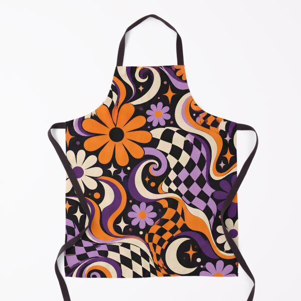 Item preview, Spooky Groovy: Retro Halloween Flower Power designed and sold by Hashola Designs.
