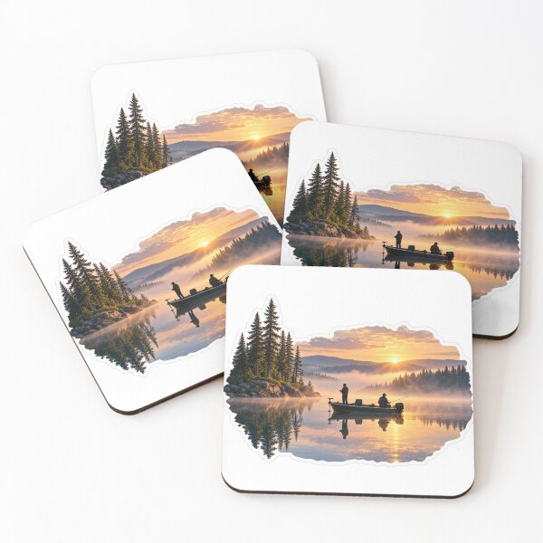 Item preview, Dawn fishing designed and sold by FriendlyManitoba.