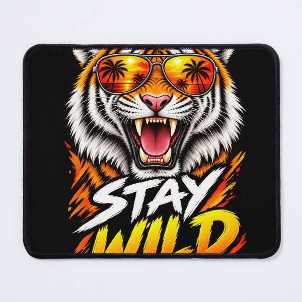 Item preview, cool tiger with sunglasses designed and sold by TrendCanvas306.
