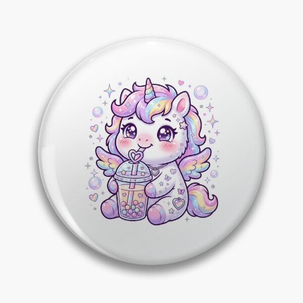 Item preview, Unicorn Drinking Bubble Tea designed and sold by naragon4289.