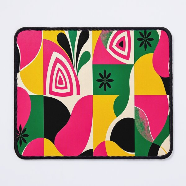 Item preview, Retro Abstract Butterfly - Mid Century Modern Geometric Pattern designed and sold by Breezes-of-Ida.