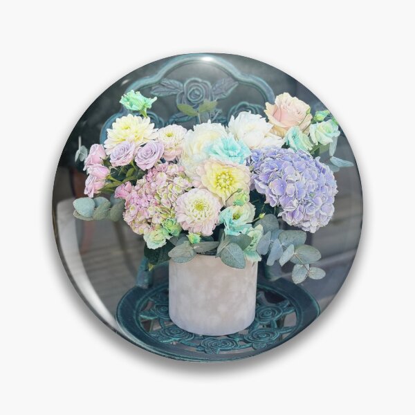 Item preview, Pastel Purple Hydrangea and Mint Lisianthus Bouquet designed and sold by Ingr1d-M3deea.