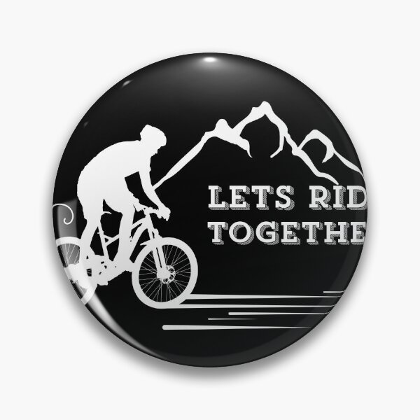 Item preview, Lets Ride Together Cycling Mountain Biker designed and sold by Mr besho.