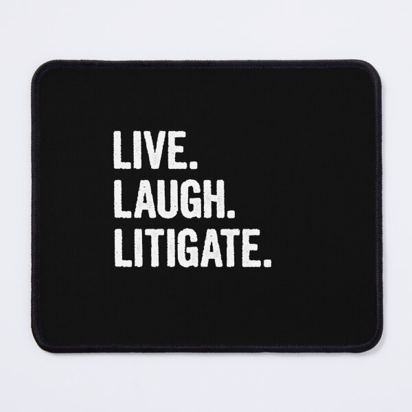 Item preview, Live Laugh Litigate - Funny Lawyer Trial Attorney Litigator Gift designed and sold by ruinzahelva.