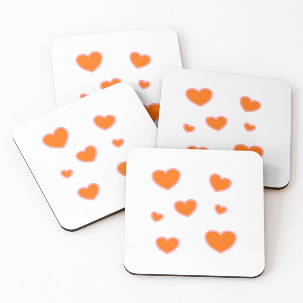 Item preview, Orange hearts pack designed and sold by Inspirationmotivation.