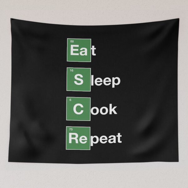 Item preview, Eat Sleep Cook Repeat designed and sold by AliceTWD.