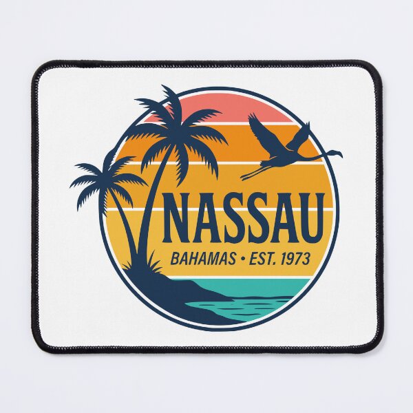 Item preview, Nassau Bahamas Retro Sunset designed and sold by Travelpeak.