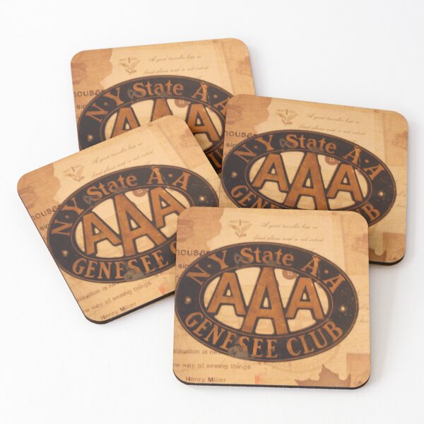 Item preview, NY State A.A. Genesee Club Car Badge Volksbolts designed and sold by Am Fear Liath Mòr Designs.