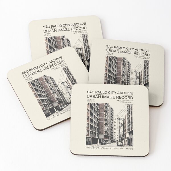 Item preview, Urban Architecture Sao Paulo City Archive Brutalist Graphic designed and sold by SplashTastic.