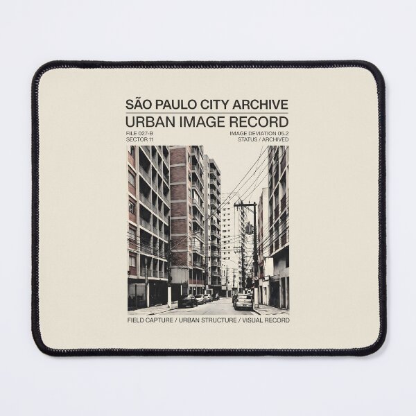 Item preview, Urban Architecture Sao Paulo City Archive Brutalist Graphic designed and sold by SplashTastic.