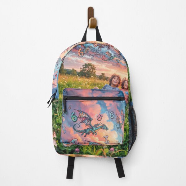 Item preview, Children Looking At Dragons And 6 7 Meme designed and sold by Home Decor Art.