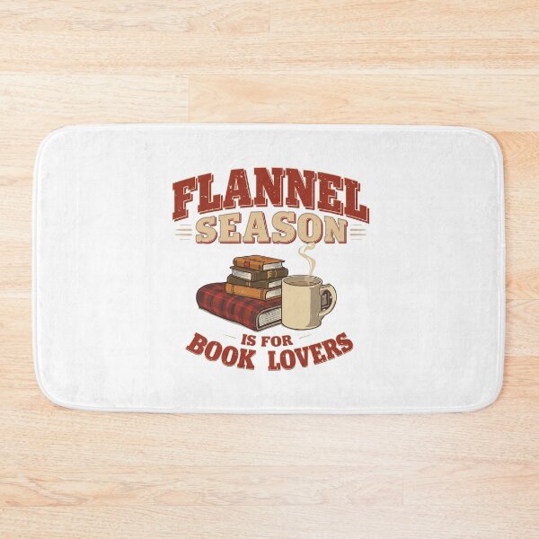 Item preview, Flannel Season Book Lovers Autumn Retro designed and sold by Coffread.