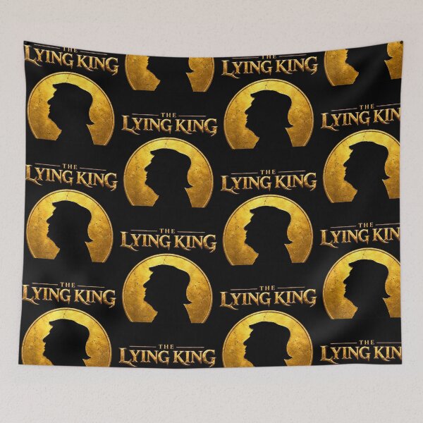 Item preview, The Lying King Political Satire Trump Parody designed and sold by OddPopARt.