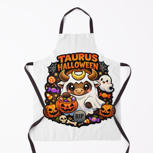 Item preview, Taurus Cute Halloween Baby Bull Costume designed and sold by Zodiac Celestial Art.