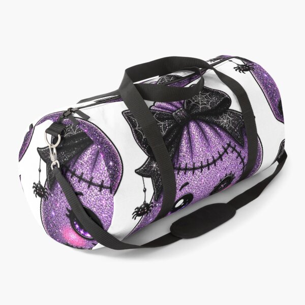 Item preview, Purple Halloween Dumpling Squishy | Button Eye, Spiderweb Bow & Stitched Heart designed and sold by Uniquememorable.
