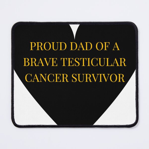 Item preview, Proud Dad of a Brave Testicular Cancer Survivor designed and sold by TheIconSmith.