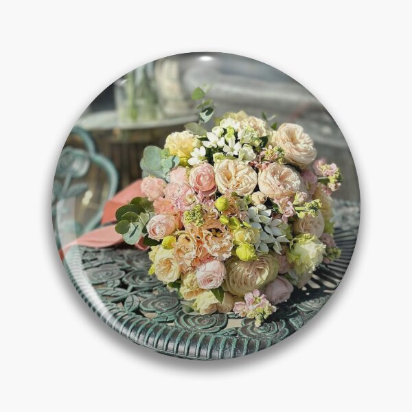 Item preview, Peach and Blush Pink Bridal Bouquet designed and sold by Ingr1d-M3deea.