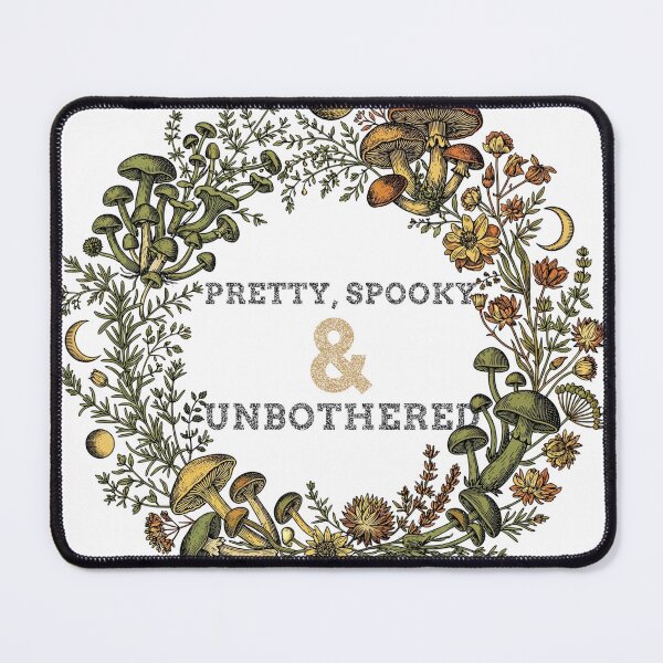 Item preview, Pretty Spooky and Unbothered Vintage Halloween T-Shirt designed and sold by FitEnvy.