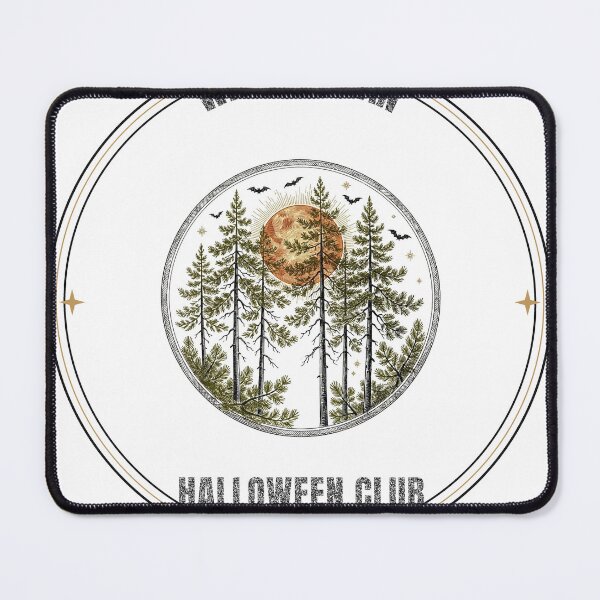 Item preview, Wild Woman Halloween Club Vintage Badge T-Shirt designed and sold by FitEnvy.