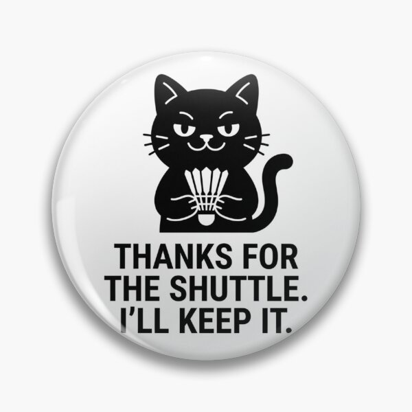 Item preview, Shuttlecock Collector - Cat Design designed and sold by RunningWhiskers.