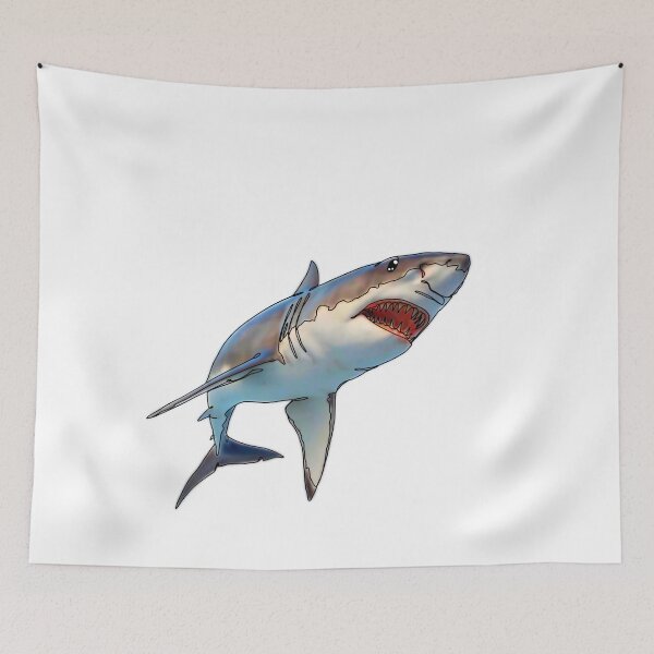 Item preview, Hunter the Shark – animalz designed and sold by Ashley’sAnimalz.