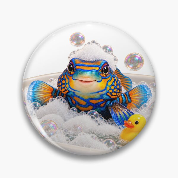 Item preview, Mandarin Fish Bathtub Duck Visit designed and sold by Sillytoe.