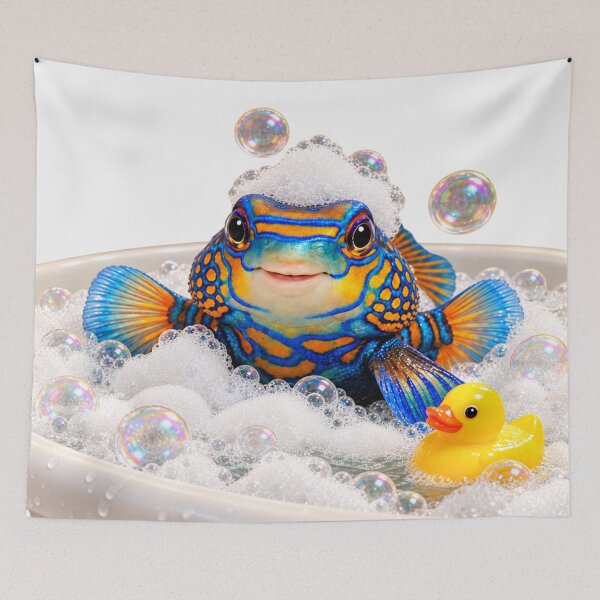 Item preview, Mandarin Fish Bathtub Duck Visit designed and sold by Sillytoe.