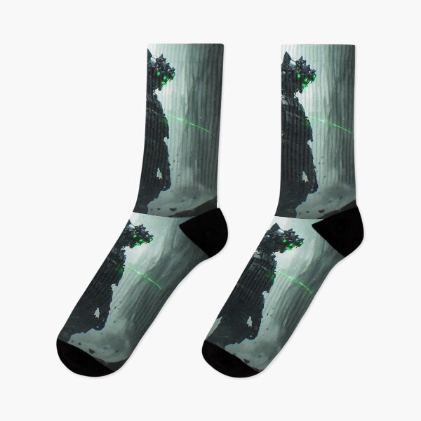 Item preview, "Futuristic Military Cyber Warrior" designed and sold by JMAVILA ART.