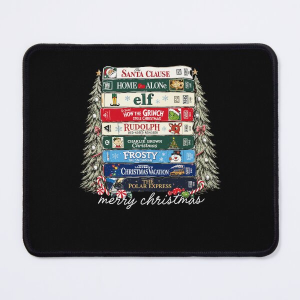 Item preview, Christmas Movie Classics VHS Nostalgia Holiday Fan designed and sold by OddPopARt.
