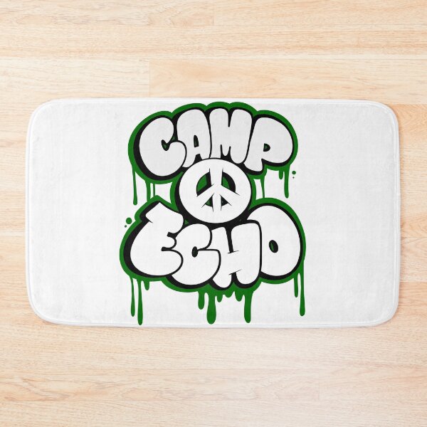 Item preview, CAMP ECHO BUBBLE LETTERS designed and sold by KUSTOM CAMP CREATIVES.