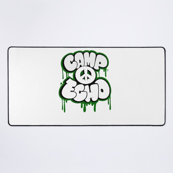 Item preview, CAMP ECHO BUBBLE LETTERS designed and sold by KUSTOM CAMP CREATIVES.