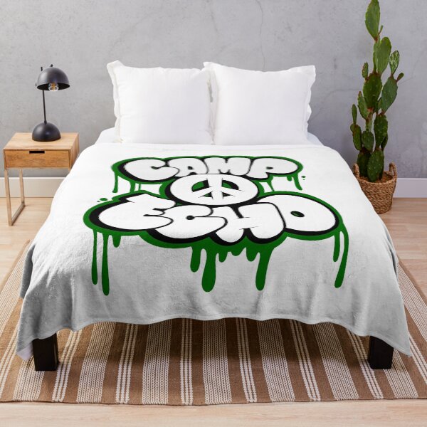 Item preview, CAMP ECHO BUBBLE LETTERS designed and sold by KUSTOM CAMP CREATIVES.