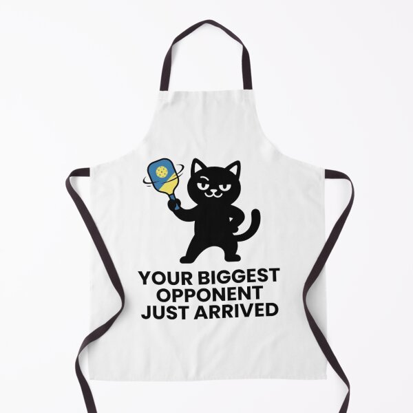 Item preview, Pickleball Problem - Cat Design designed and sold by RunningWhiskers.