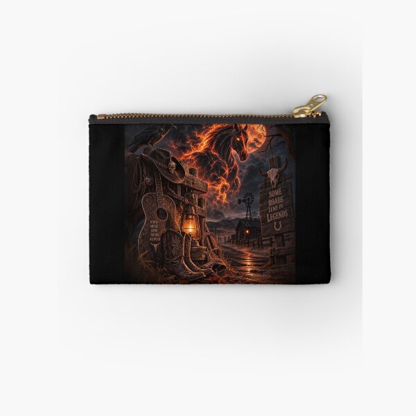 Item preview, Fiery Ghost Horse – Dark Western Halloween designed and sold by  QuarterHorseArt by Just my Studio.