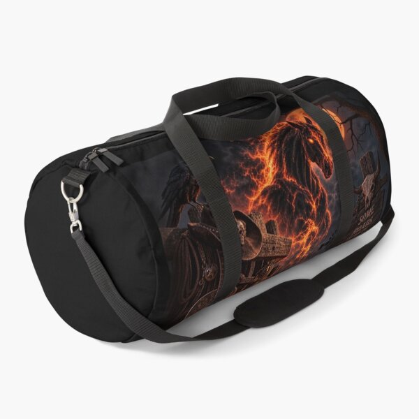 Item preview, Fiery Ghost Horse – Dark Western Halloween designed and sold by  QuarterHorseArt by Just my Studio.