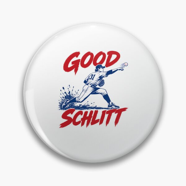 Item preview, Good Schlitt Baseball Pitcher Retro Sports Graphic designed and sold by OddPopARt.