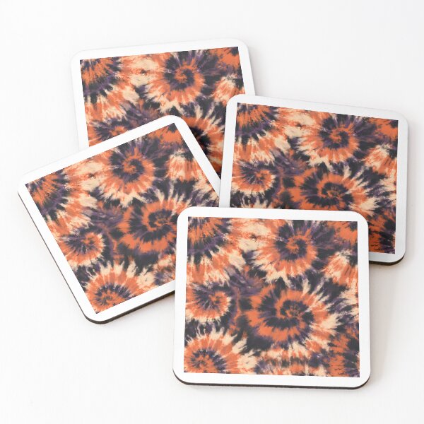 Item preview, Spooky Swirls: Halloween Tie-Dye Pattern designed and sold by Hashola Designs.