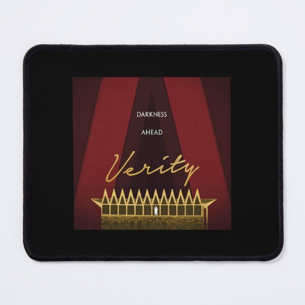 Item preview, Verity Darkness Ahead Literary Thriller Quote Reader designed and sold by cerima.