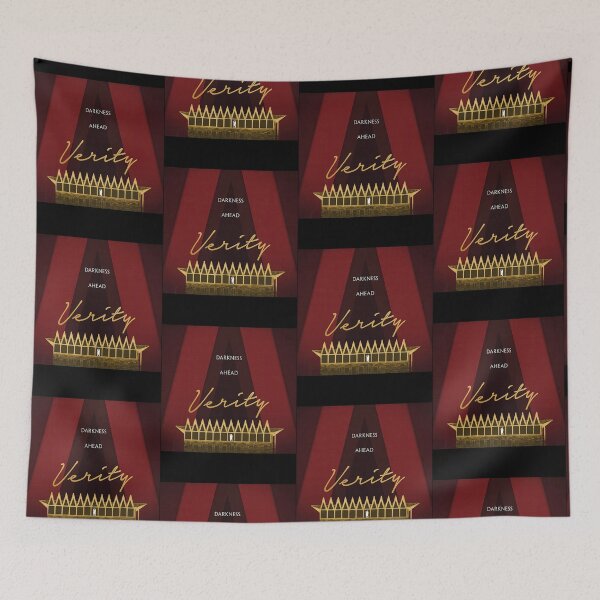 Item preview, Verity Darkness Ahead Literary Thriller Quote Reader designed and sold by cerima.