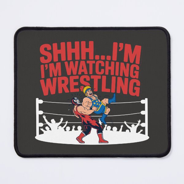 Item preview, Shhh I'm Watching Wrestling Fans Lover Funny Wrestling designed and sold by Colorfulman.