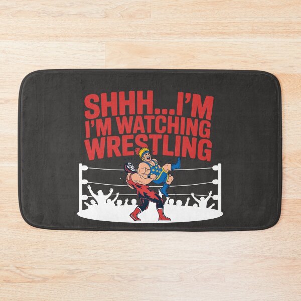Item preview, Shhh I'm Watching Wrestling Fans Lover Funny Wrestling designed and sold by Colorfulman.
