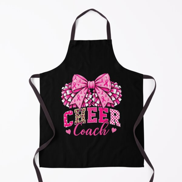 Item preview, Breast Cancer Awareness Cheer Coach Pink Ribbon designed and sold by OddPopARt.