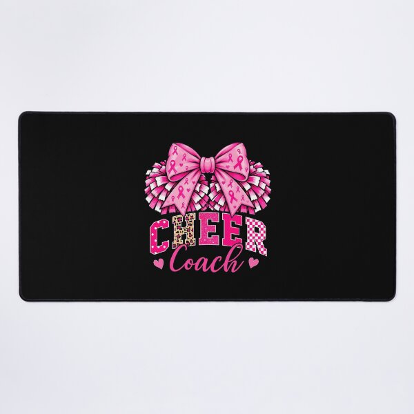 Item preview, Breast Cancer Awareness Cheer Coach Pink Ribbon designed and sold by OddPopARt.