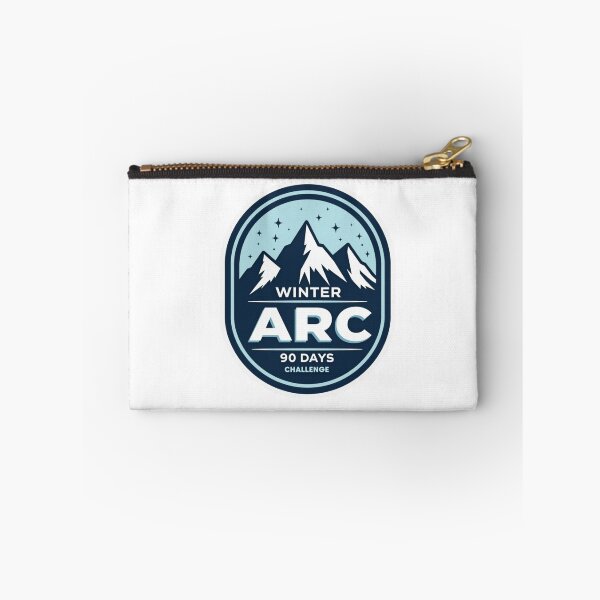 Item preview, Winter Arc Minimalist Mountain Habit Tracker Aesthetic designed and sold by joy-Moons.
