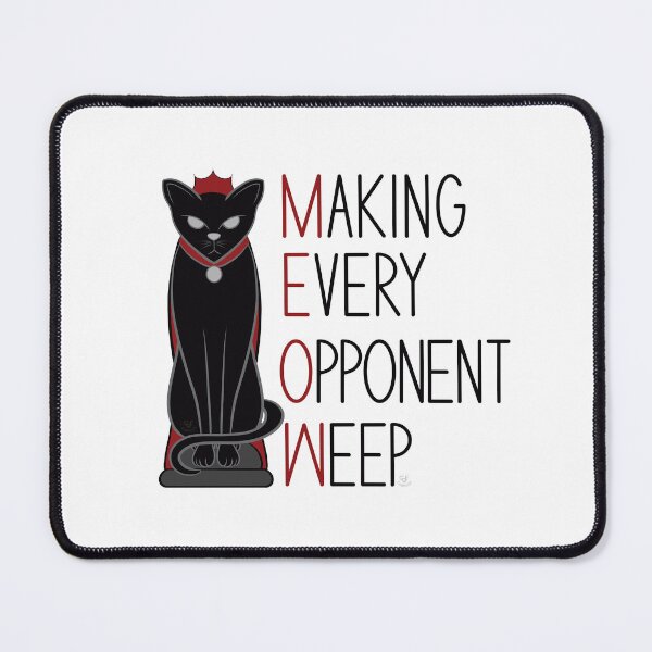 Item preview, Black Cat Chess Piece with Text designed and sold by ChantellaGF.