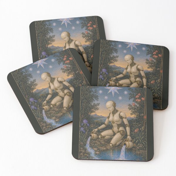 Item preview, The Star Tarot Card - Crepuscolo designed and sold by DMarquiseArt.